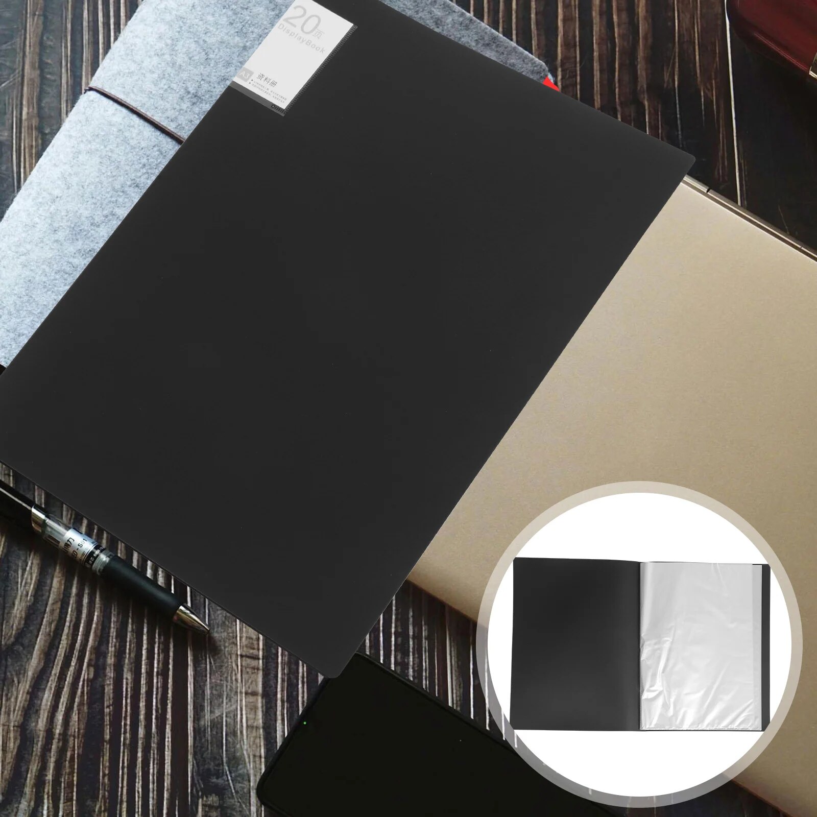 A3 Display Folder Folders Drawing Binder Painting Plastic File Organizer Poster Paperwork Artwork Artist Document Storage Folder. 