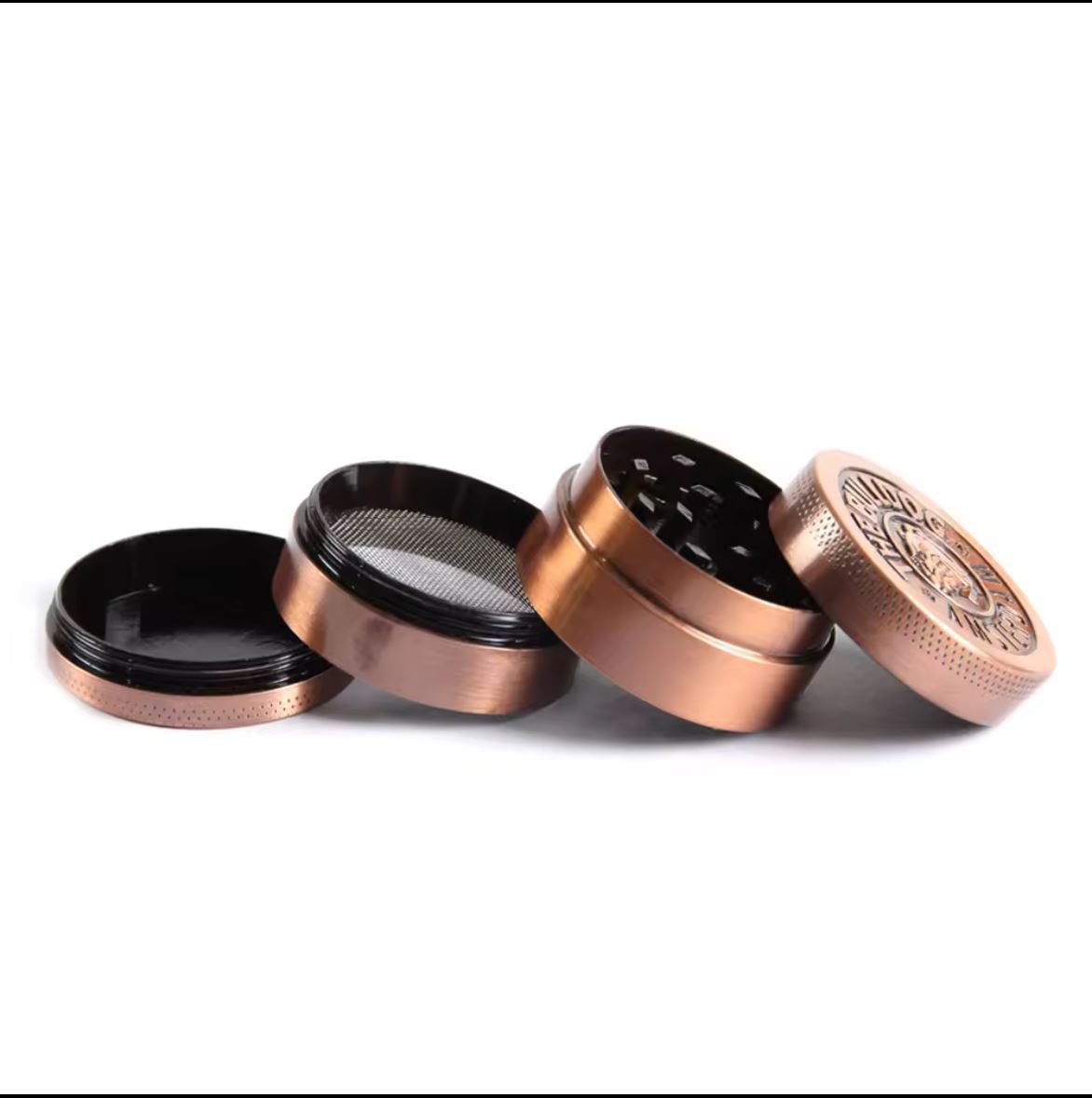 40mm 4 parts 3 layers in choice zinc material mini kind herb grinder electric grinders. 