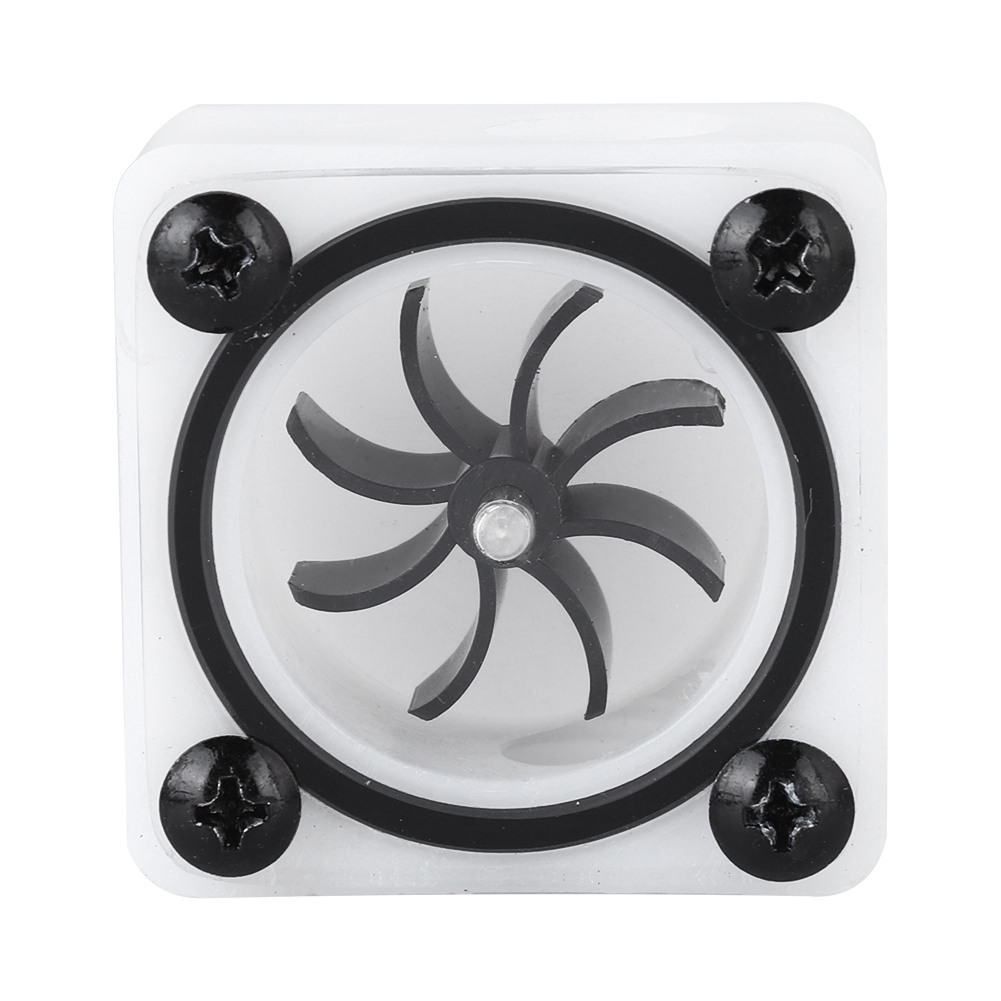G1/4 Thread Revolving Speed Water Cooling Flow Meter For PC Water Cooling System (2 Way ). 