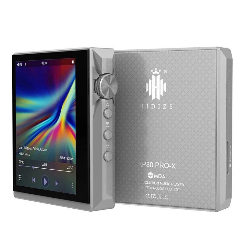 Hidizs AP80 Pro X HIFI Bluetooth MP3 MP4 Portable Music Player ES9219C USB DAC MQA FLAC LDAC DAP AP80 Pro X Hidizs MP3 Player. 