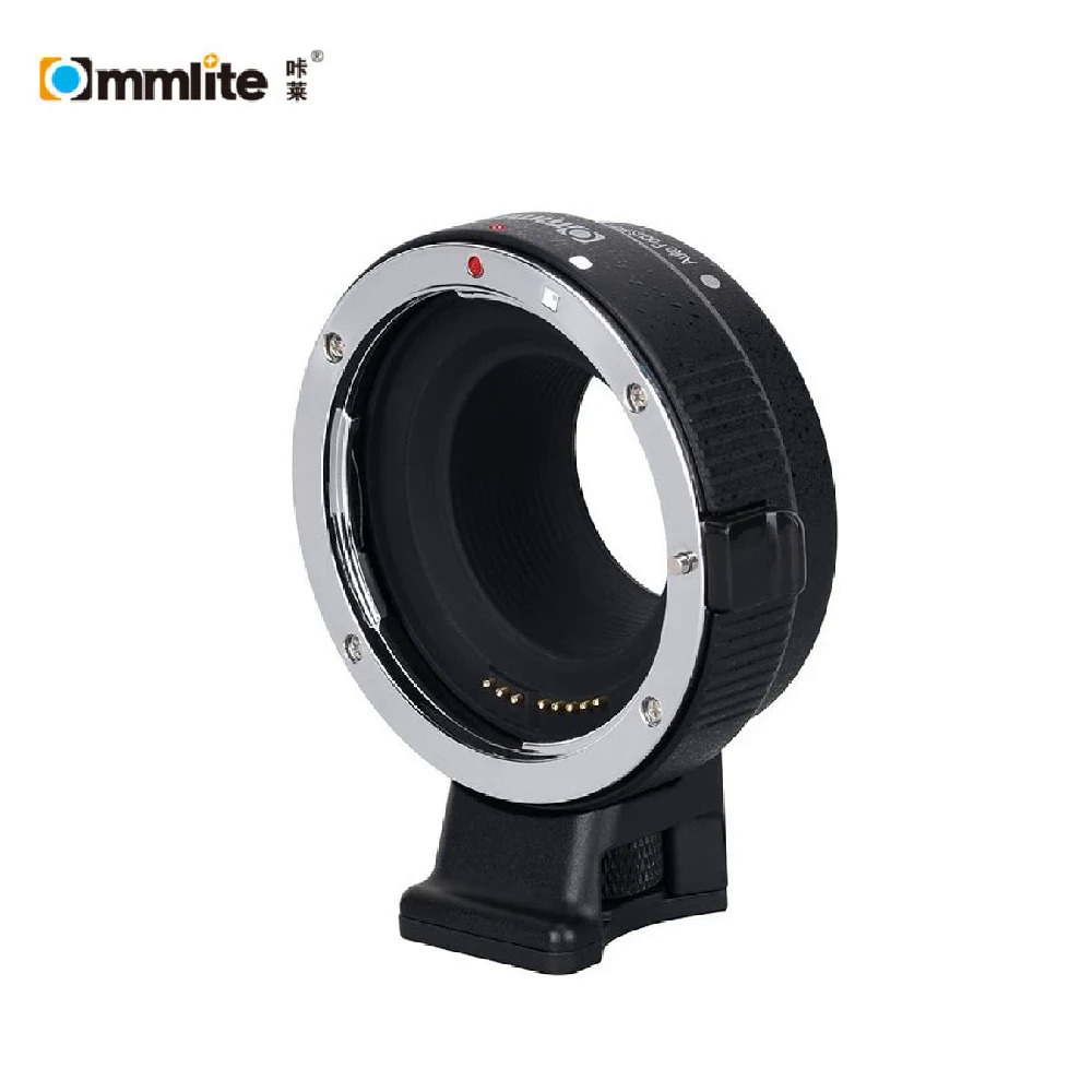 Commlite CM-EF-EOS M Auto-Focus Lens Mount Adapter for Canon EF lens to Canon EOSM camera with IS Function