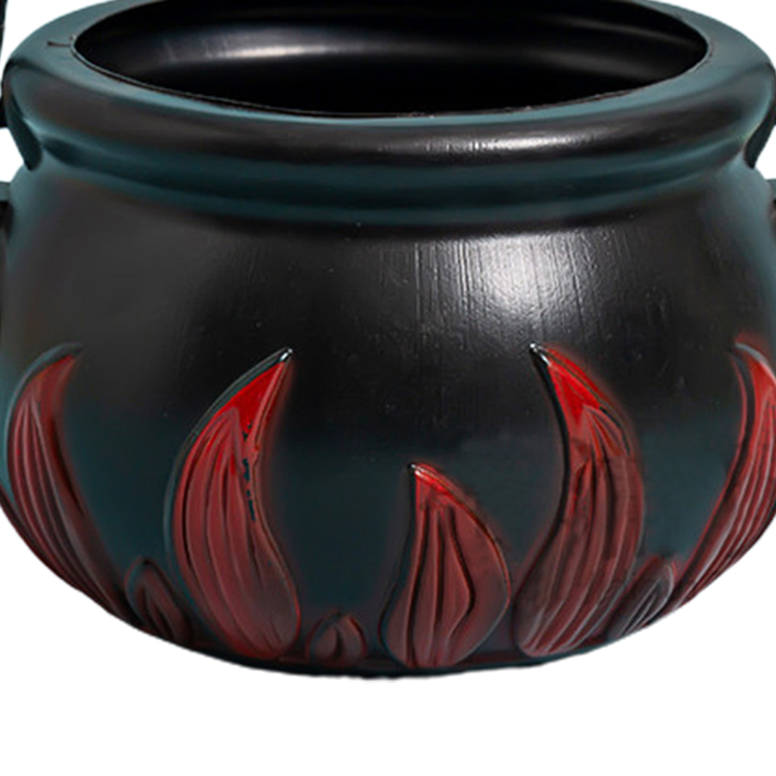 Witch Pot Novelty Wear-resistance Portable Halloween Witch Candy Holder for Festival. 