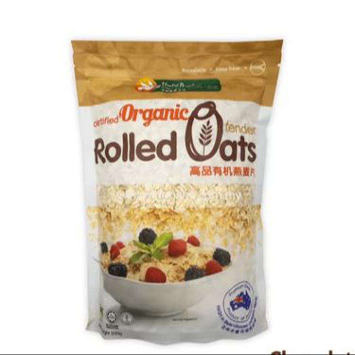 Health Paradise Organic instant Rolled Oats 500g