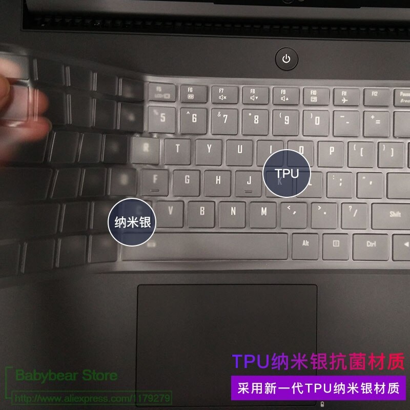 【happy one】For Gigabyte Aero 15 v8 v8-BK4 / Aero 15W 15W-BK4 15.6" 15 i7 GTX 1060 tpu laptop keyboard cover protector. 