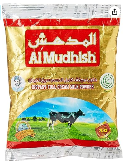 Al Mudhish Instant Full Cream Milk Powder 2500gm. 