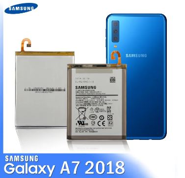 Samsung Galaxy A7 2018 Battery Original, Fit SM-A750F/DS, SM-A750FN/DS, A750F, A750FN, A750G, A750GN, Model EB-BA750ABU (3400mAh) High Capacity Phone Battery, ADVANSITY