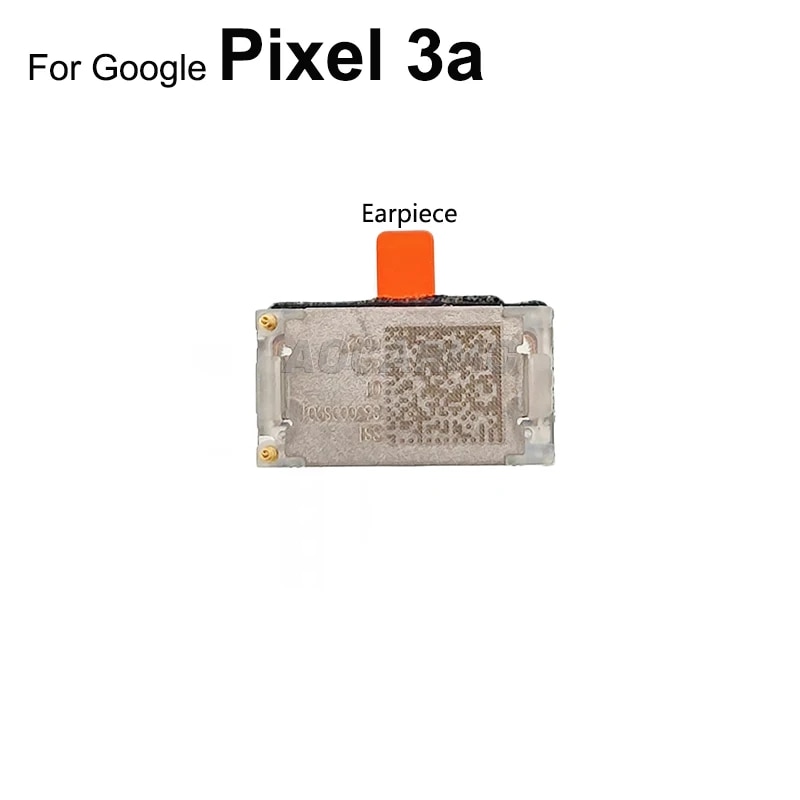 Aocarmo For Google Pixel 3A 3aXL XL Top Ear Speaker Earpiece + Bottom Loud Speaker Buzzer Ringer Flex Cable Replacement PartBasketball. 