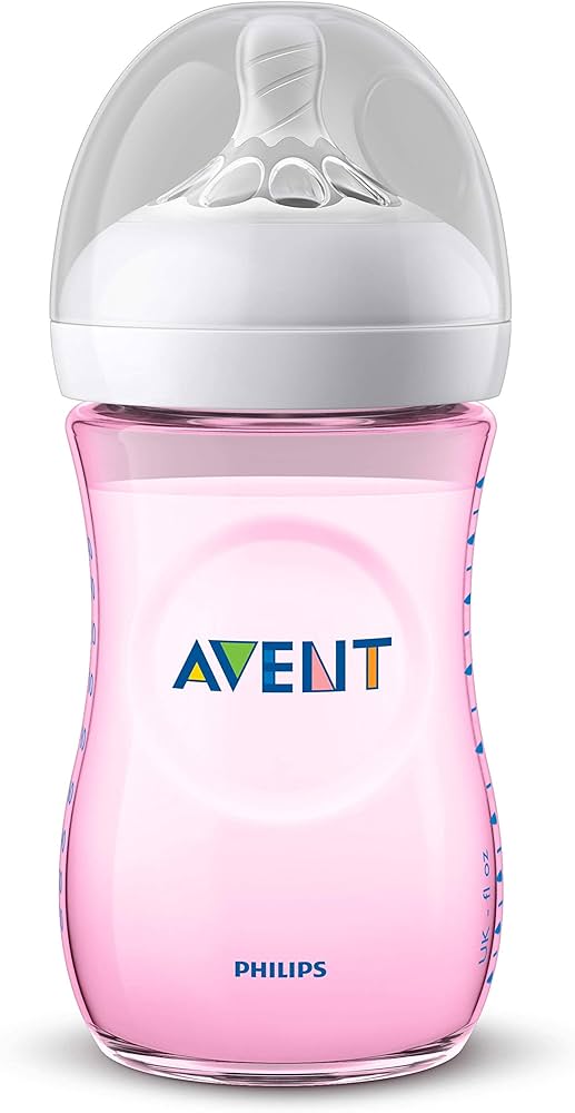 Philips Avent Classic Plus Feeding Bottle for Baby Pink - 260ml (UK)