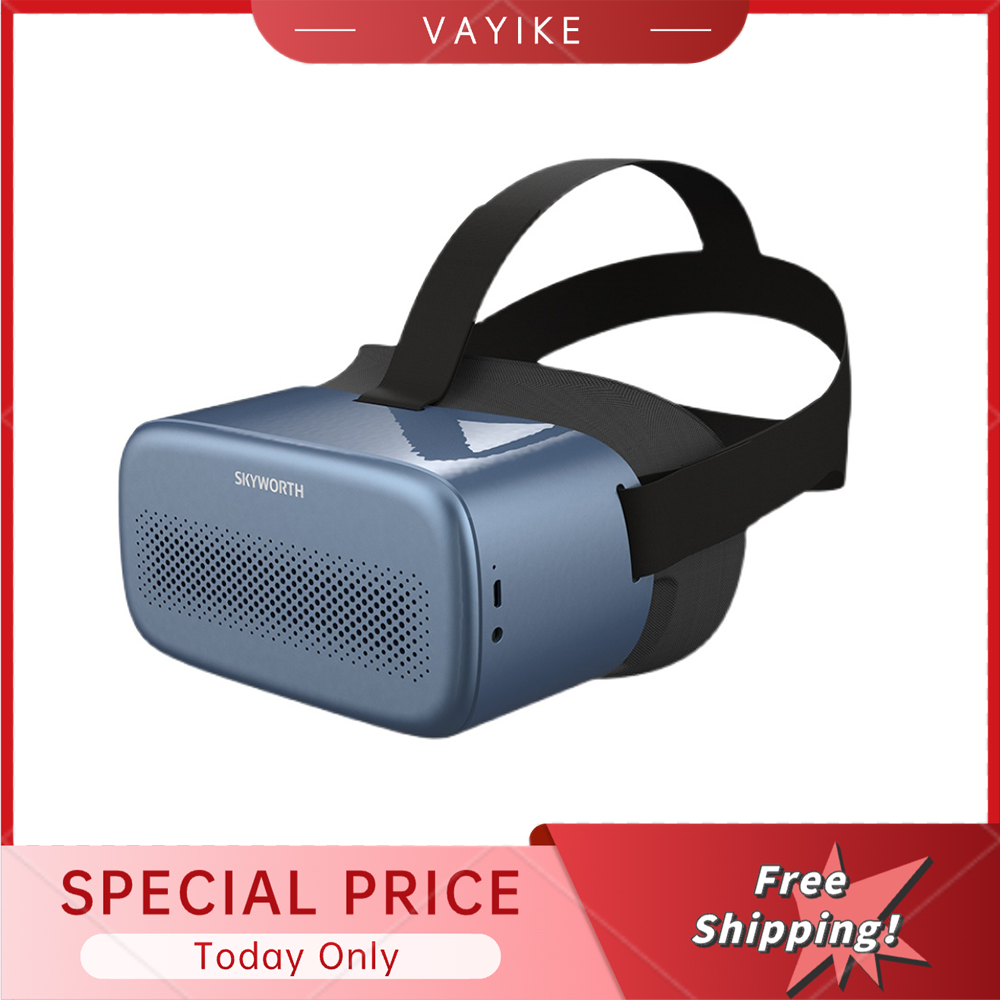 Skyworth S802 4K VR Helmet All-in-one Machine Panoramic Sound Smart VR Glasses Smart Home Game New