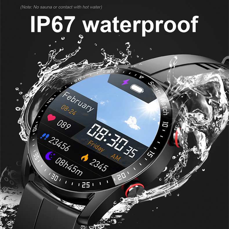 New 2023 ECG+PPG Smart Watch Bluetooth Call Music player Man Watch Sports Waterproof Luxury Smartwatch For Android ios. 