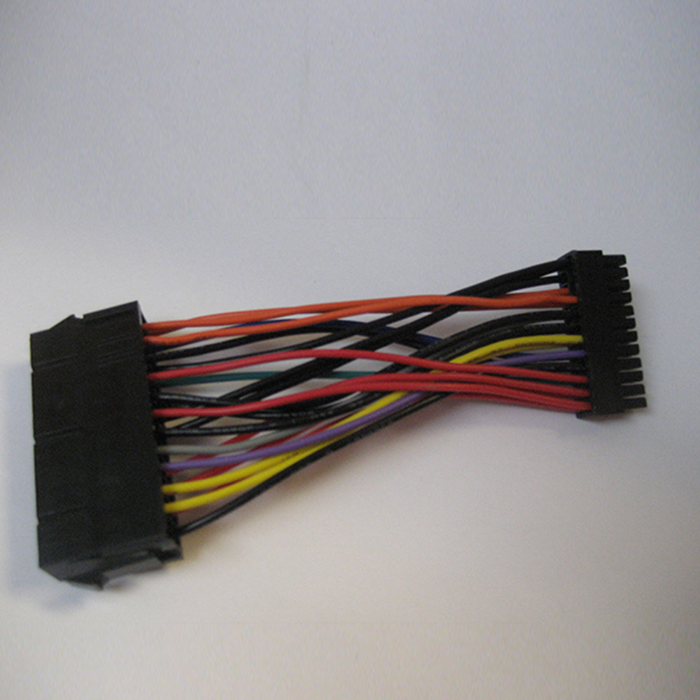 ATX Power Supply 24 Pin to Mini 24 Pin Cable For Dell Optiplex 760 780 960 980 Large 24P to small 24P adapter power cord Adapter. 