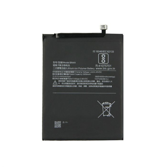Mobile Battery BN-4A for Mi Redmi Note 7 & 7 Pro-4000mAh. 