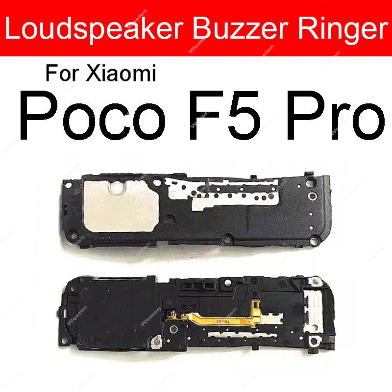 Loudspeaker Sound For Xiaomi Poco C31 C40 C50 C51 C55 X5 F5 M5 M5S M4 Pro 4G 5G Loud Speaker Buzzer Ringer Flex Repair Parts. 