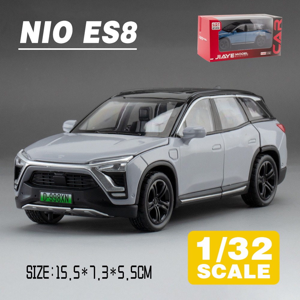 1:32 NIO ES8 SUV Die-Cast Vehicles Alloy Model Car Toys For Gift Collection. 