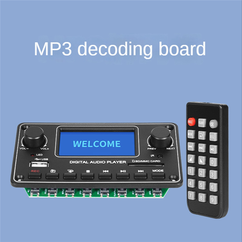 LCD MP3 Player Module for Car Home Amplifier. 