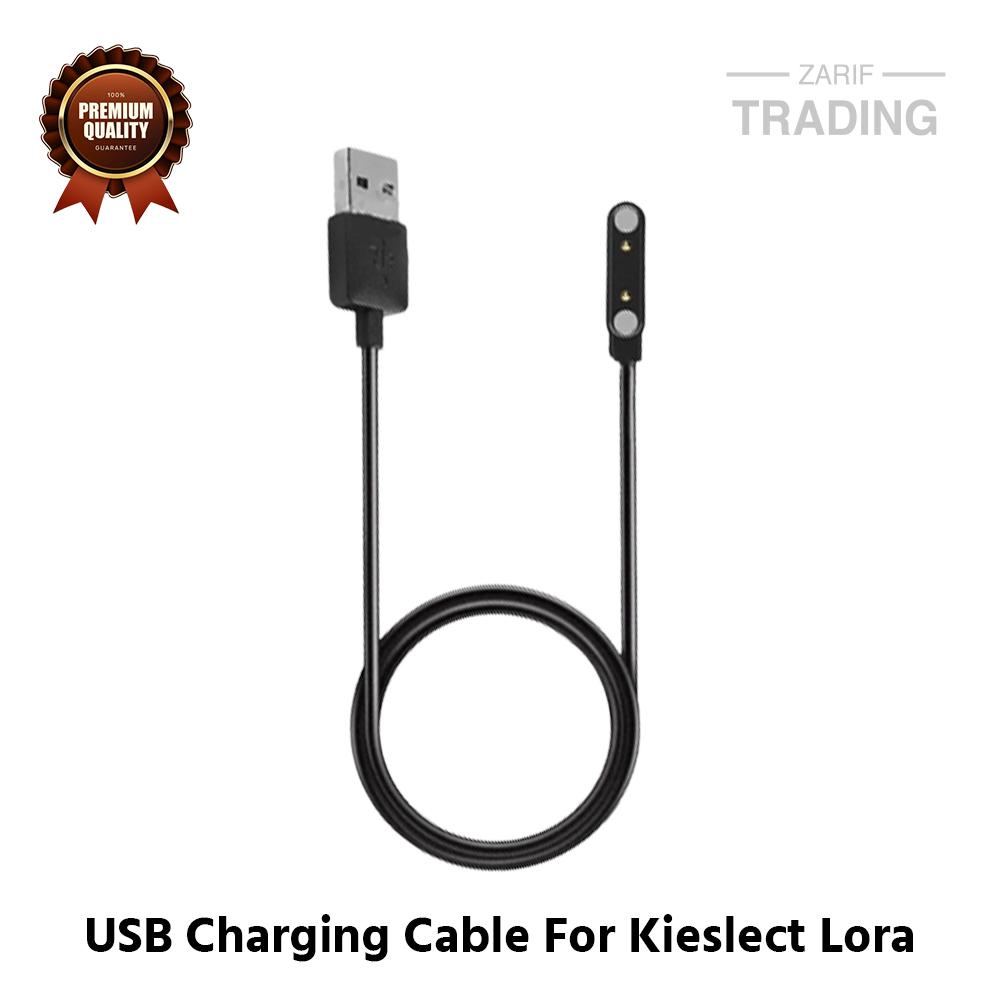 Kieslect Lora Magnetic Charging Cable High Quality USB Charger Cable USB Charging Cable Dock Bracelet Charger for Kieslect Lora Lady Smart Watch. 