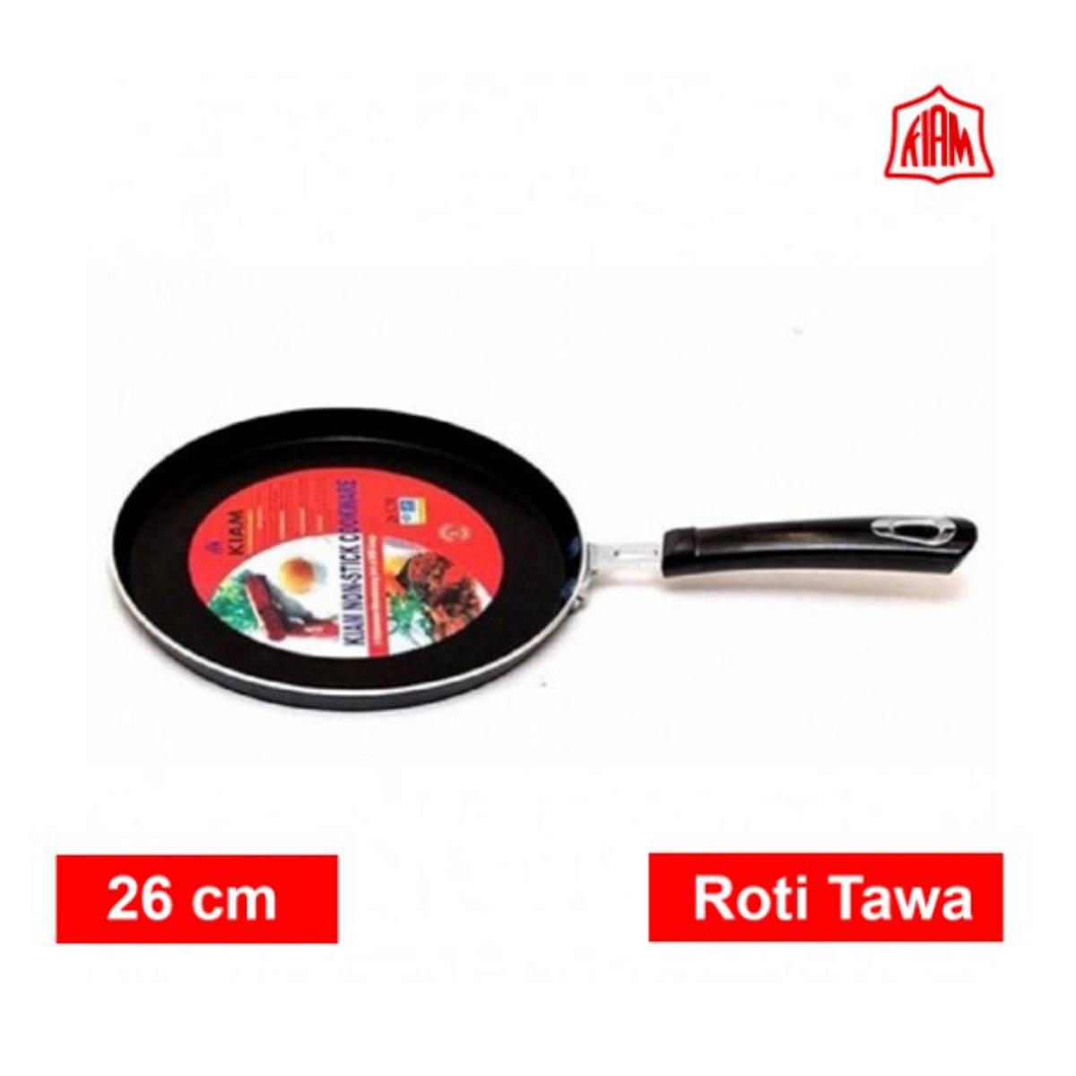 Kiam Roti Tawa/Non-Stick Roti Tawa 26 CM Induction Bottom