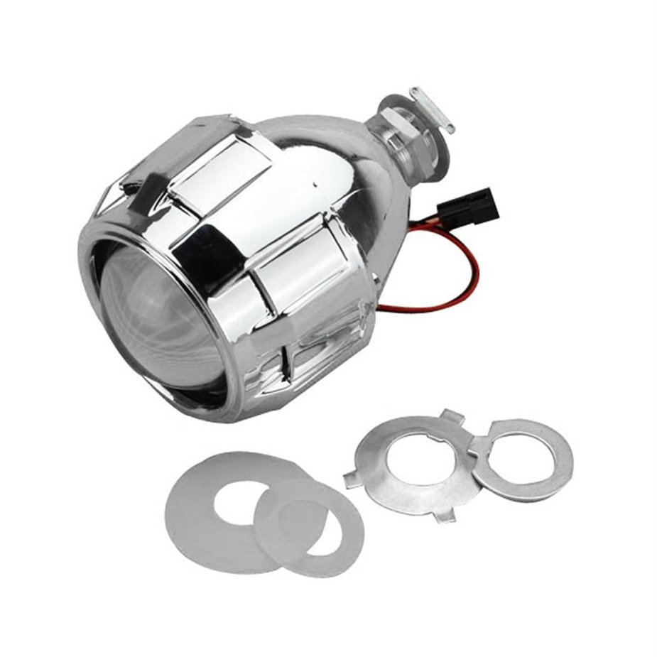 2.5 inch Xenon Bi-xenon HID Clear Projector Lens Shroud Headlight H1 H4 H7. 
