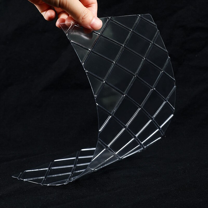 【happy one】4pcs/set Plastic Grid Texture Mat Cake Chocolate Printing Grid Decorating Tools Fondant Imprint Baking. 