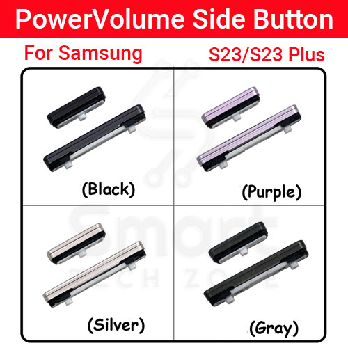 Compatible with Samsung Galaxy S23 S23 Plus External Side Buttons Power On Off + Volume Control Button Outside Side Keys