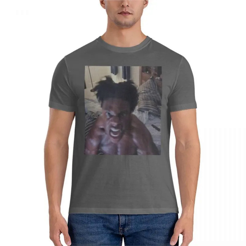 IShowSpeed Jacked Active T-Shirt Short sleeve tee summer tops t shirts for men cotton mens t shirt graphic. 