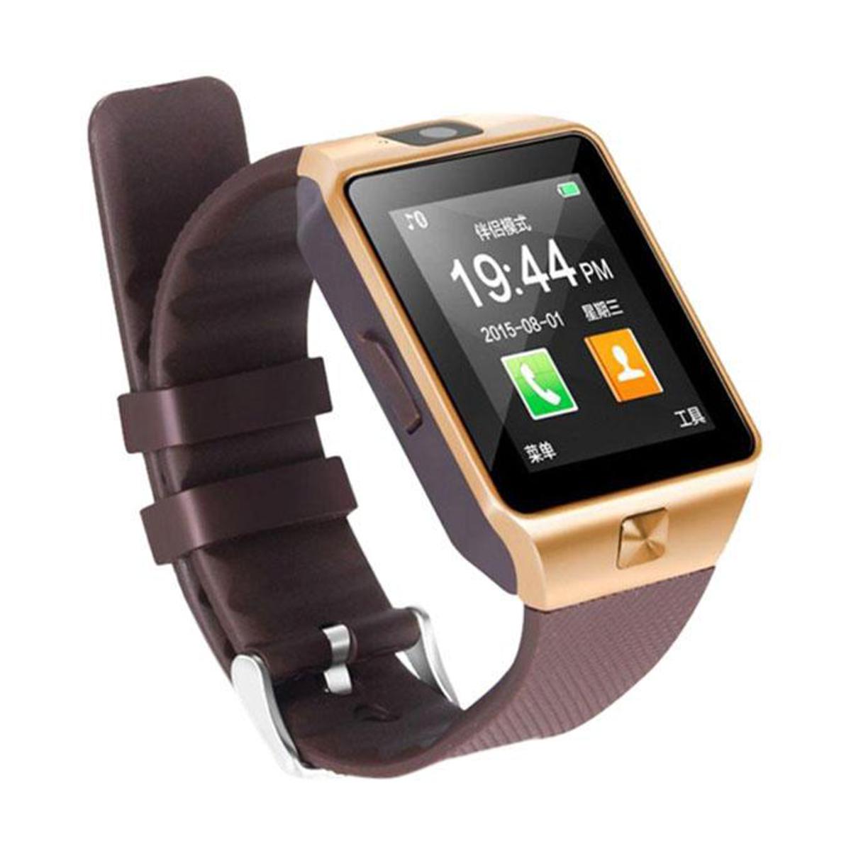 Wireless Smart Mobile watch with Heart Rate Monitor GT08 – Gold - Smart Watch - Smart Watch