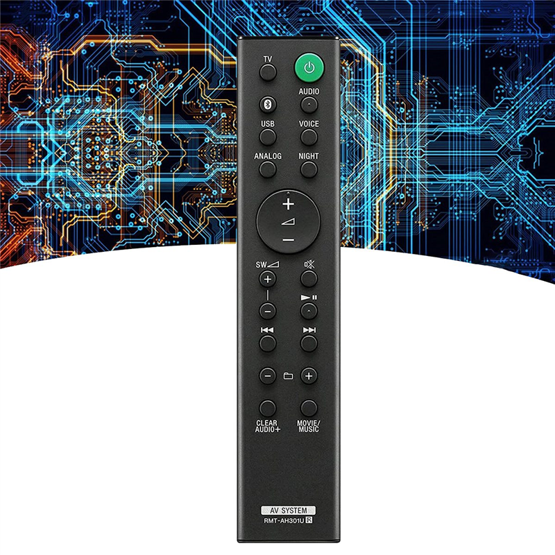 Remote Control Replacement for Sony HT-MT300 HT-MT301 SA-WMT300 SA-MT300 SA-MT301 SA-WMT301 RMT-AH301U. 