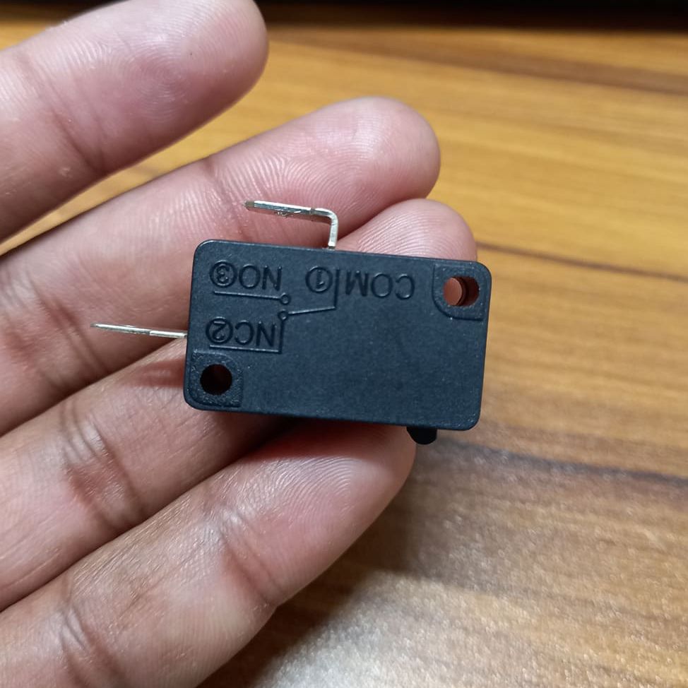 100PCS - 2 PIN LIMIT Switch 2 Pin Without Hing 6A 250VAC SPDT 2 Pin Without Lever Micro Limit Switch. 