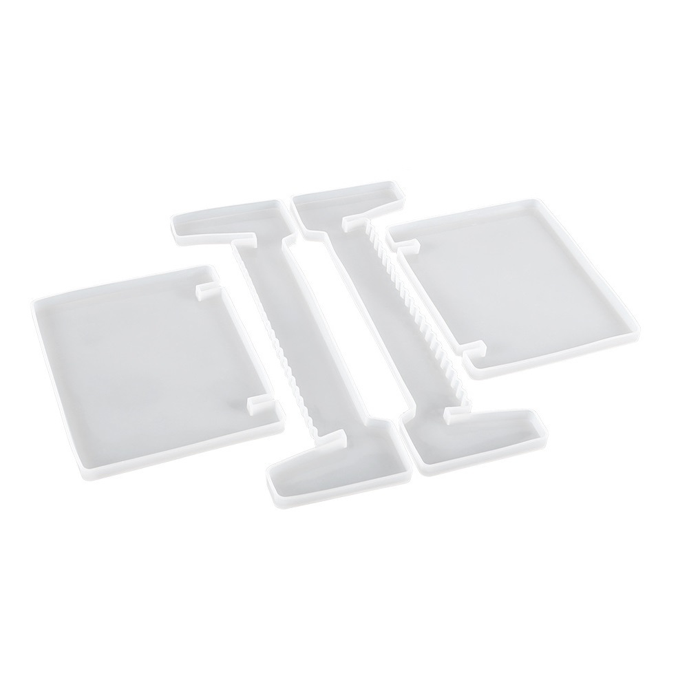 Bookshelf Silicone Mold Record Storage CD Holder DIY Casting Mold