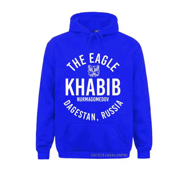 The Eagle Khabib Nurmagomedov Dagestan Russia Hoodie For Men's Long Sleeve Novelty Coats Hood Costume Clothes Classic Sweatshirt. 