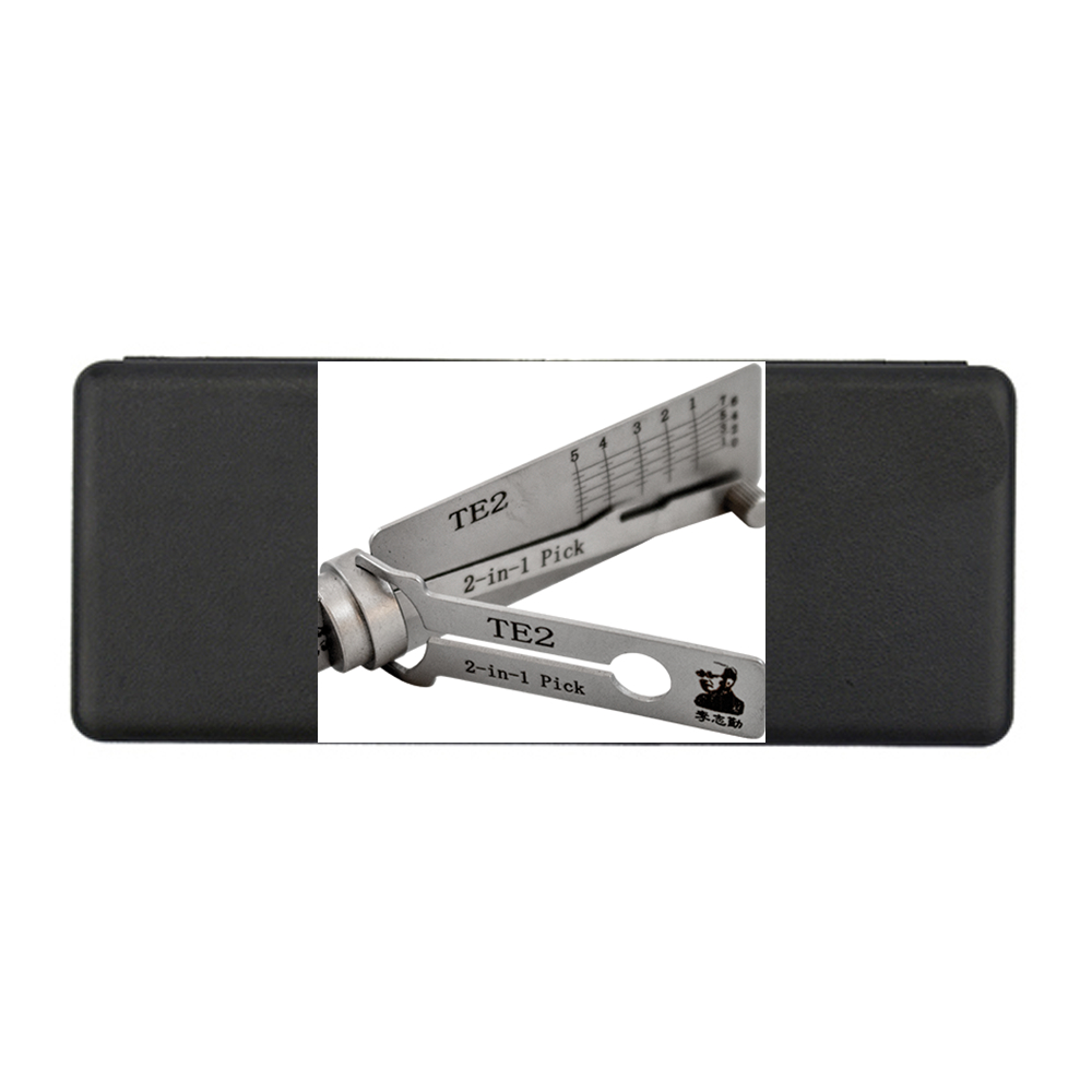 LISHI 2 IN 1 TOOL CASE Lishi KW1 , KW5 , SC1 , SC4 Decodder Full set Locksmith tools Lishi 2 in 1 CISA-5 YALE-5 YALE5-B YALE6. 