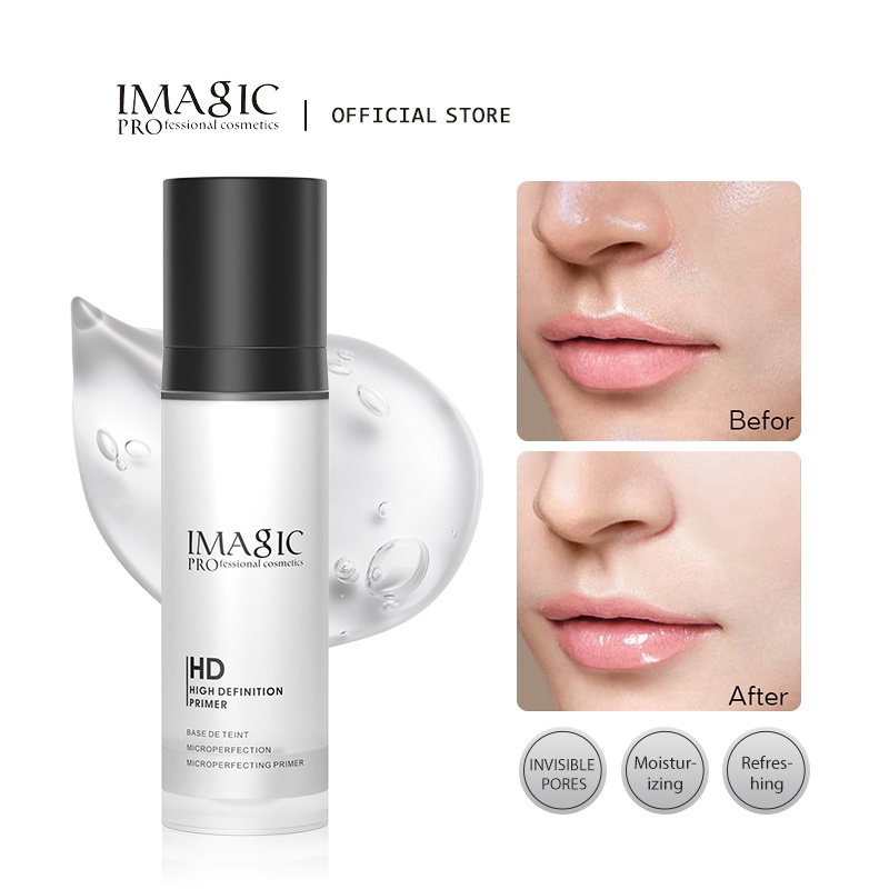 IMAGIC Makeup Primer Moisturizing Concealing Brightening Liquid Primer Cream for Base Makeup-30ml