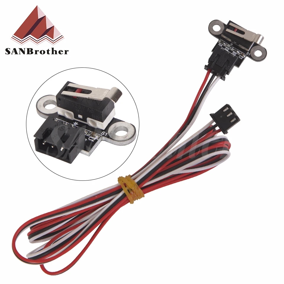 HOMEMAXS Printer Limit Switch 3D Printer Mechanical Limit Switch 3D Printer Replacement Accessory Vertical Type