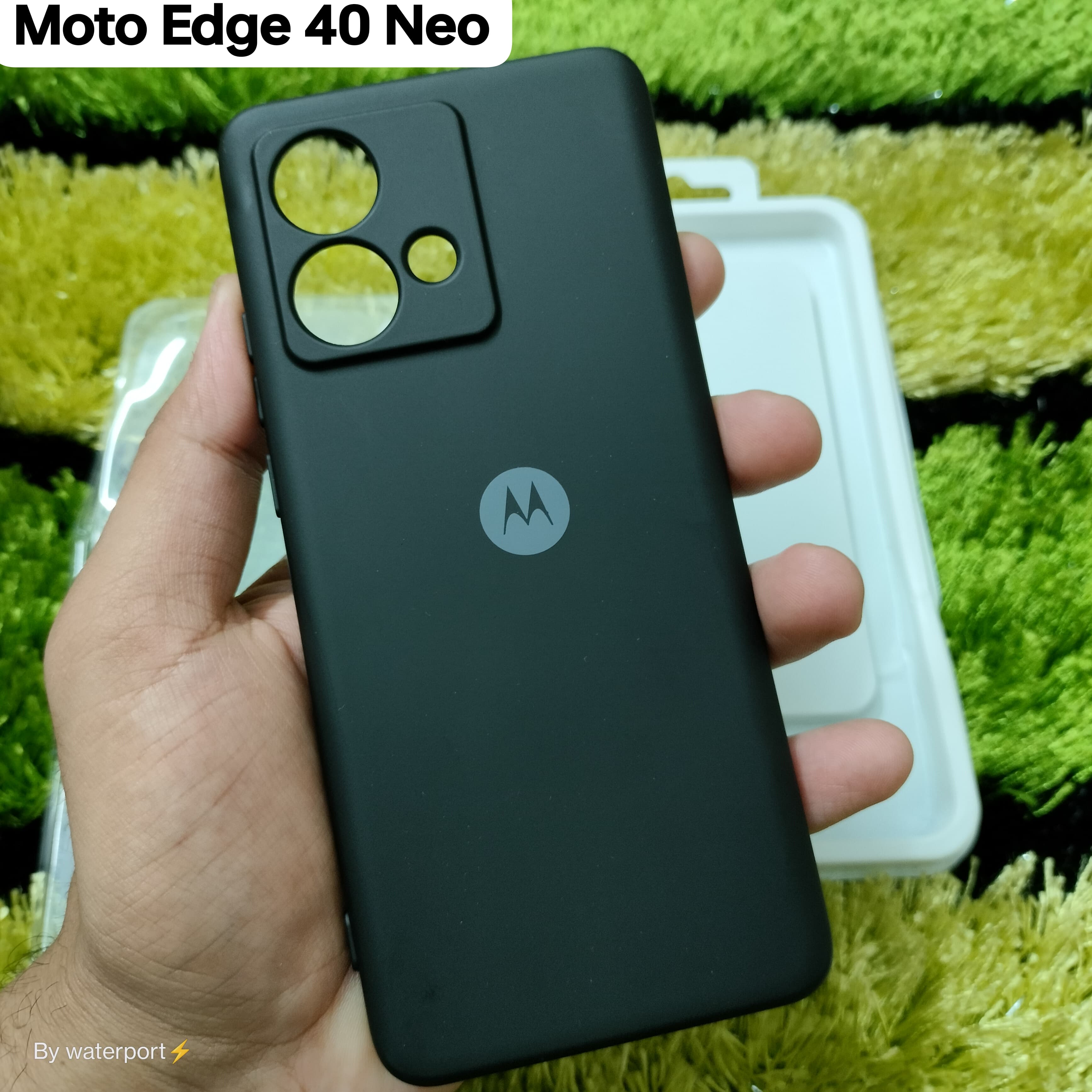 For Motorola Edge 40 NEo Back Cover ShockPoorf Transparent Bumper Case With Camera Protection Back Case MotorolaEdge40 Neo