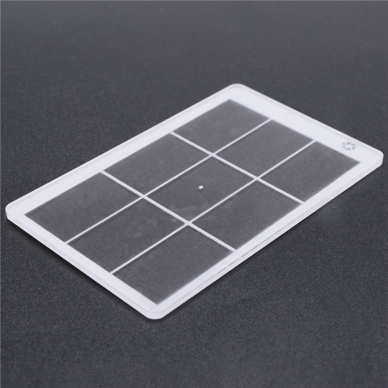2X Golden Triangle Composition Tool View Finder/Viewer Photography/Painting/Drawing Credit Card Size Fits in Wallet C. 