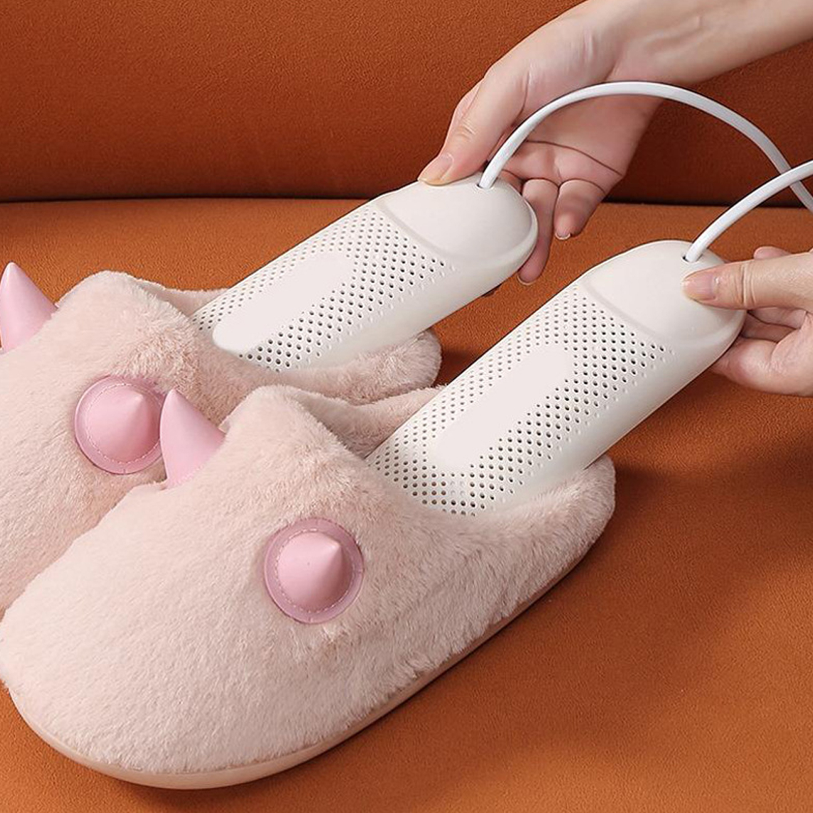 Boot Dryer Portable Electric Shoe Dryer with Timer Fast Boot Heater for Dry Warm Footwear Fire-resistant Device Plug Play. 