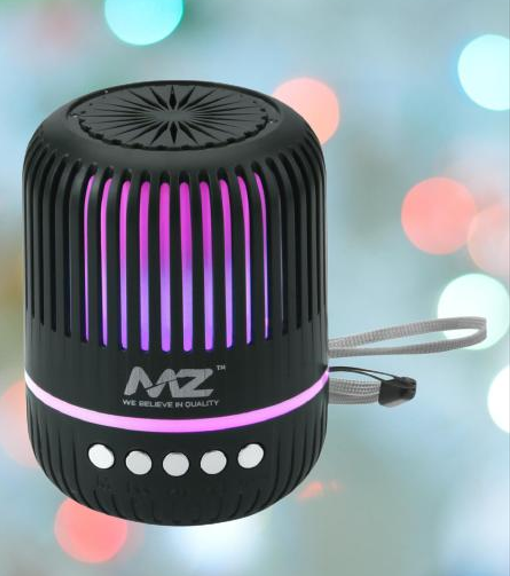 Wireless Bluetooth Speakers Mini (MZ M4 (PORTABLE BLUETOOTH SPEAKER) Dynamic Thunder Sound with RGB Light 5 W Bluetooth Speaker ). 