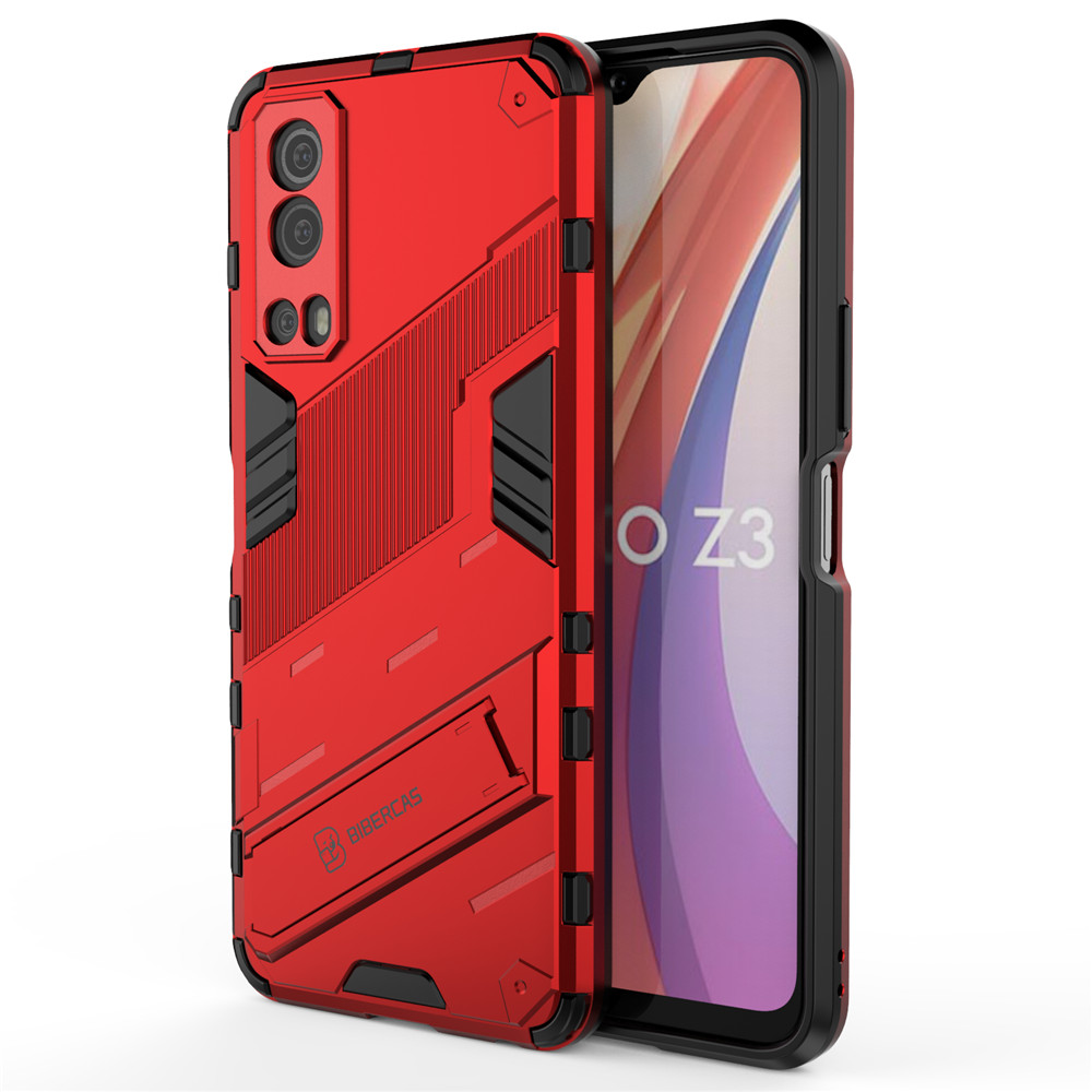 SHIEID Custodia Per Vivo Y72 5G / IQOO Z3 - Cover In Vetro Temperato Sfumato (Luminoso Stellato) Con Bordo TPU Morbido