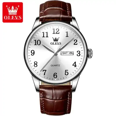 Cheap OLEVS Business Men's Watches Luxury Original Automatic Mechanical  Watch for Man Waterproof Stainless Steel Luminous Date Fashion | Joom