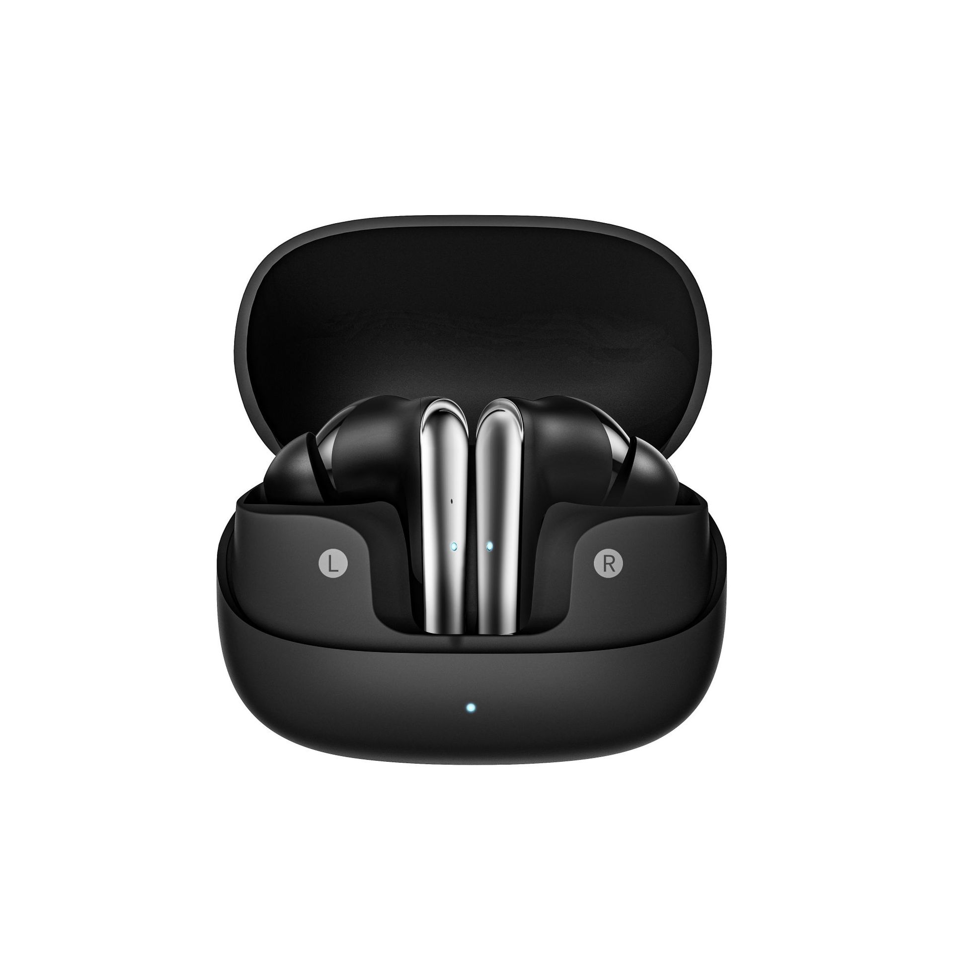 Bluetooth headset new private model smart touch noise reduction TWS wireless all-in-ear earplugs. 