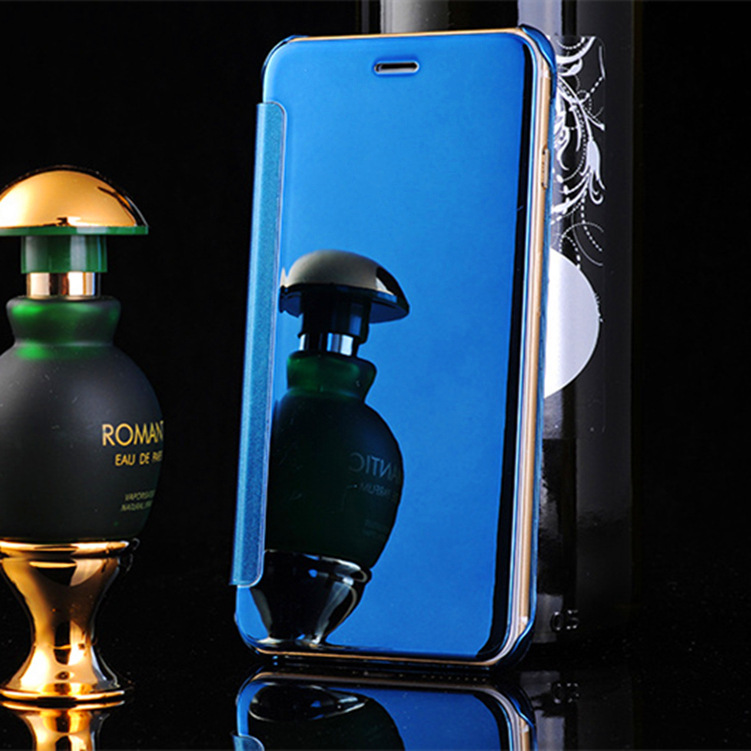 Suitable for Apple iPhone11promax Phone case XS Electroplating Mirror Smart Leather Case Flip Sleep Protective Cover. 