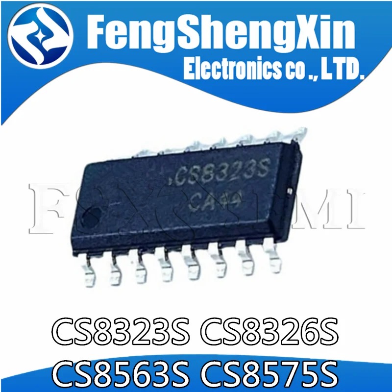 10pcs CS8323S CS8326S CS8563S CS8575S CS8323 CS8326 CS8563 CS8575 SOP16 Audio chip IC