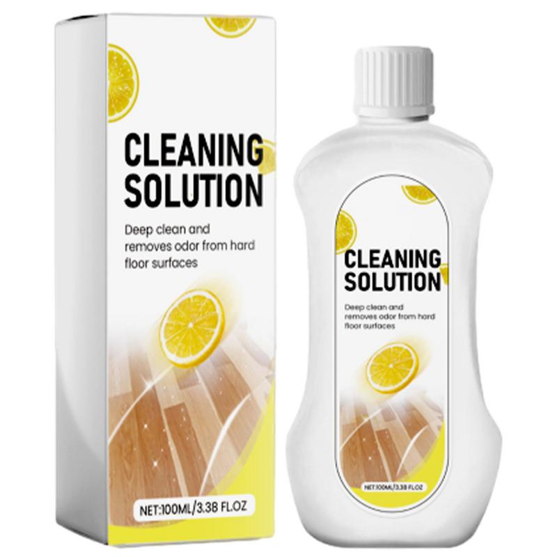 100ml Floor Cleaner Liquid Multi-Surface Floor Cleaning Solution Powerful Tile Cleaner Deep Cleansing Mopping Solution. 