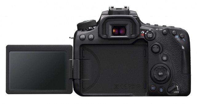 Canon EOS 90D DSLR Camera 32.5MP APS-C CMOS Sensor and 3" 1.04m-Dot Vari-Angle Touchscreen LCD (Body Only) - Black. 