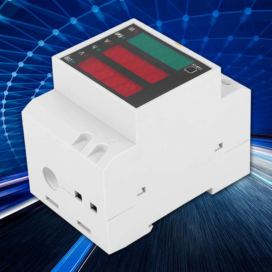 D52-2047 Multi-Function Electric Meter Digital Displayed Current Voltage Power Factor AC200~450V. 