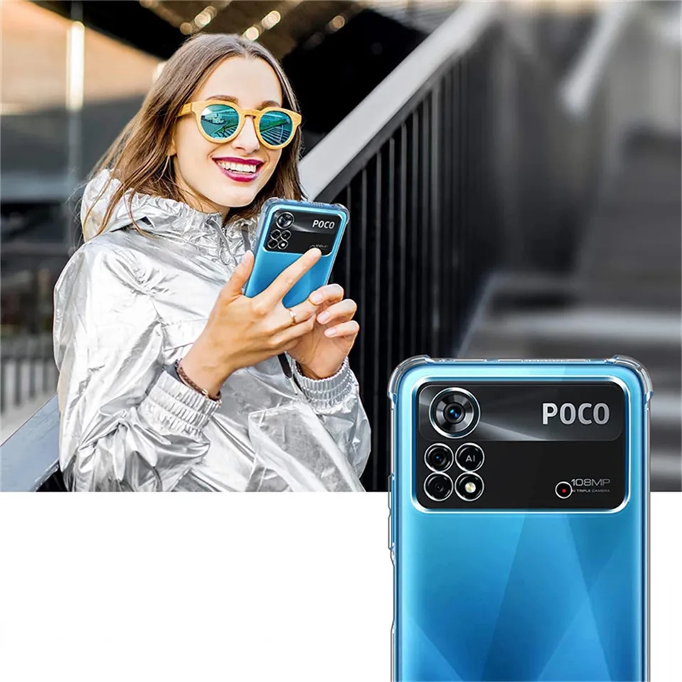 SEAHAI Cover per Xiaomi Poco X4 PRO 5G, Custodia