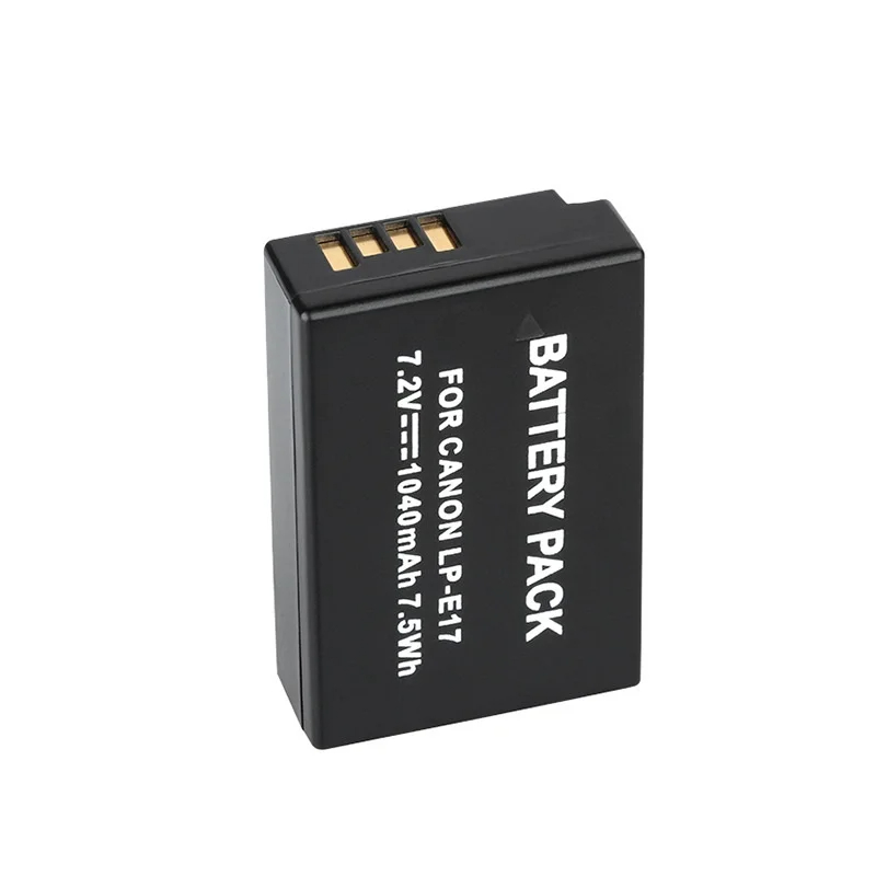 Original LP-E17 Battery 1040mAh Rechargeable Batteries For Canon LPE17 EOS RP 200D 250D M3 M5 M6 750D T6i T6s 800D 8000D Camera. 