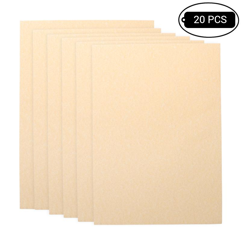 Kraft Certificate Print Paper A4 Size 110 GSM - 10 Pcs. 