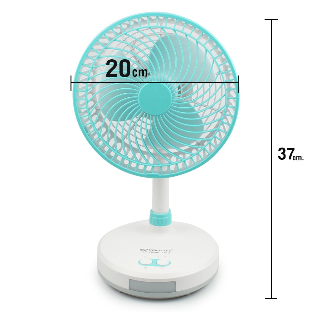 Kamisafe Portable & Rechargeable hand DC Fan-KM F0286. 