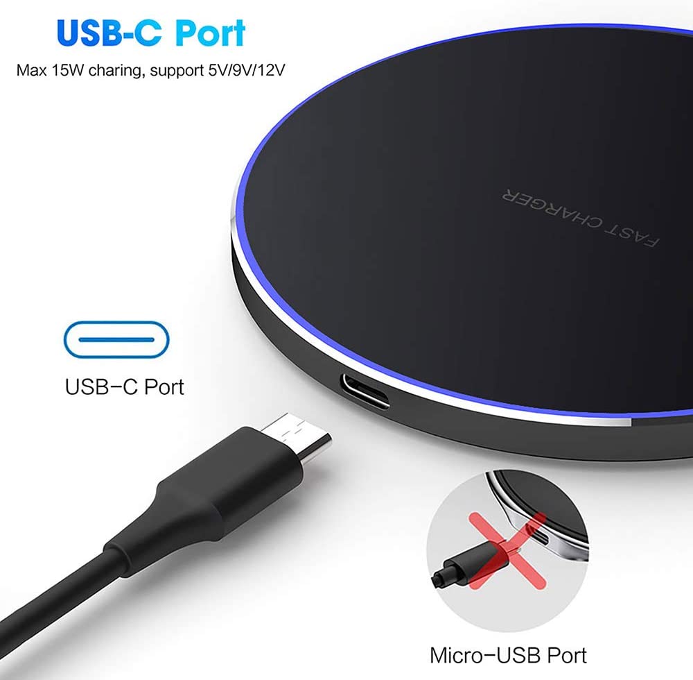 25W Qi Wireless Charger Receiver Kit For iPhone 6 7 Plus 5s Micro USB Type C Universal Fast Wireless Charging For Samsung Xiaomi. 